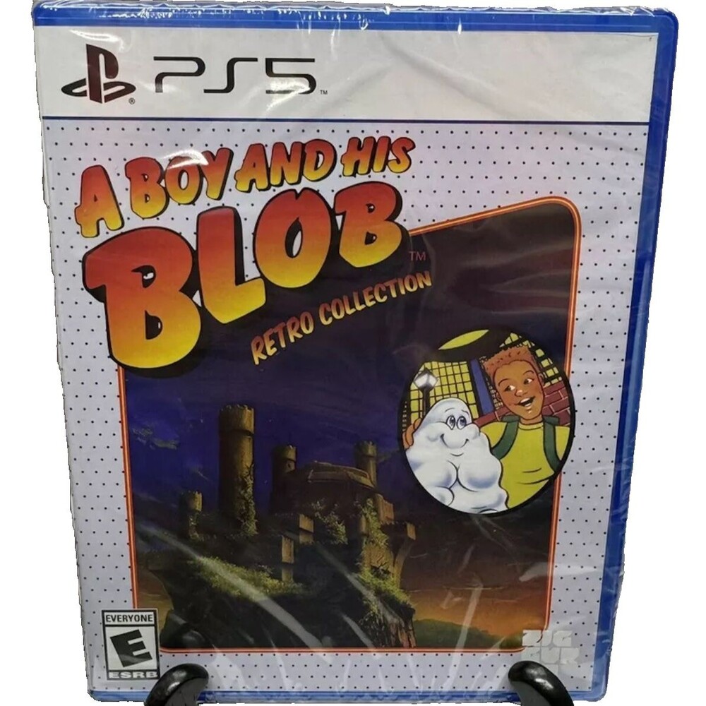 A Boy and His Blob Retro Collection PS5 Limited Run Games 048 New Sealed Disc
